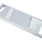Nestwell N-11 Stainless Steel 2-in-1 Long Slicer Cutter – Dual Grater & Slicer with Ergonomic Design for Precision Cutting – Ideal for Salads, Chips, Fruits & Vegetables Pack of -1
