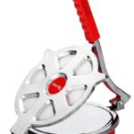 Nestwell Stainless Steel Roti and Puri Press Maker Machine with Handle - Perfect for Chapati, Puri, Khakhra, and Papad Making (N-131 Chapati Press Jumbo)