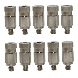Generic High Pressure Mist Water Spray Brass Nozzle (Pack of 10)