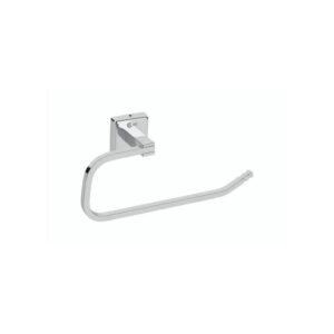 DBI Prada Stainless Steel Bath Accessories Soap Dish Tumbler Holder Bowl Liquid Soap Dispenser Napkin Ring Glass Soap Dish Robe Hook Towel Rod Towel Rack (Napkin Ring -PD06)