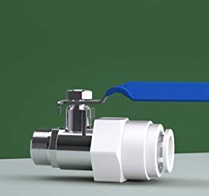 Khanjan 3/8" Diverter Valve Water Purifier Ball Valve Suitable For All Domestic Ro Water Purifier (New unique design) (K-4) (100)