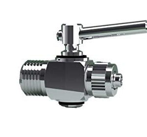 Khanjan 1/4" Diverter Valve Water Purifier Ball Valve Suitable for All Domestic Ro Water Purifier (New unique design) (K-10)