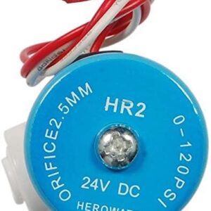 Hero Water Solenoid Valve 24V DC for all RO Water Purifier | Auto Shut-Off & Flushing | Universal Compatibility | Easy Installation | 1/4 Inch Quick-Connect Fittings