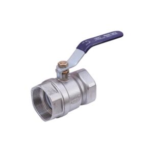 SRP Ball Valve Male Brass & Copper BSPT Threaded Nickle Finish Suitable For Water Oil Gas 1pc Pack (1, 1.1/2" Inch)