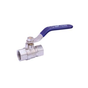 SRP Ball Valve Male Brass & Copper BSPT Threaded Nickle Finish Suitable For Water Oil Gas 1pc Pack (1, 1/2" Inch)