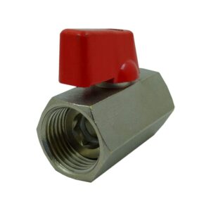 KHANJAN- 1/2 Inch MINI BALL VALVE, FEMALE X FEMALE, Your Trusted Plumbing Solution" (1)