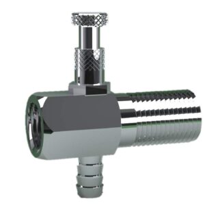 KHANJAN Brass & Copper Aqua Guard Valve (AG28H_Chrome Finish)