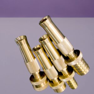 Khanjan Brass & Copper Adjustable Function Water Jet Spray Nozzle Hose Pipe Suitable For High Pressure Water Spray Gun Car Wash Bike-Car-Pets-Window And Gardening