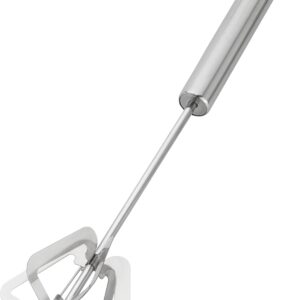 Nestwell N-164 Stainless Steel Hand Mixi - Handy churner/Hand Valona/Hand Stainless Steel Lassi Maker/Butter Milk/Milk Shake/Tadakaa Daal/Cocktail/Sarabat Maker/Cold Coffe Pack of 01